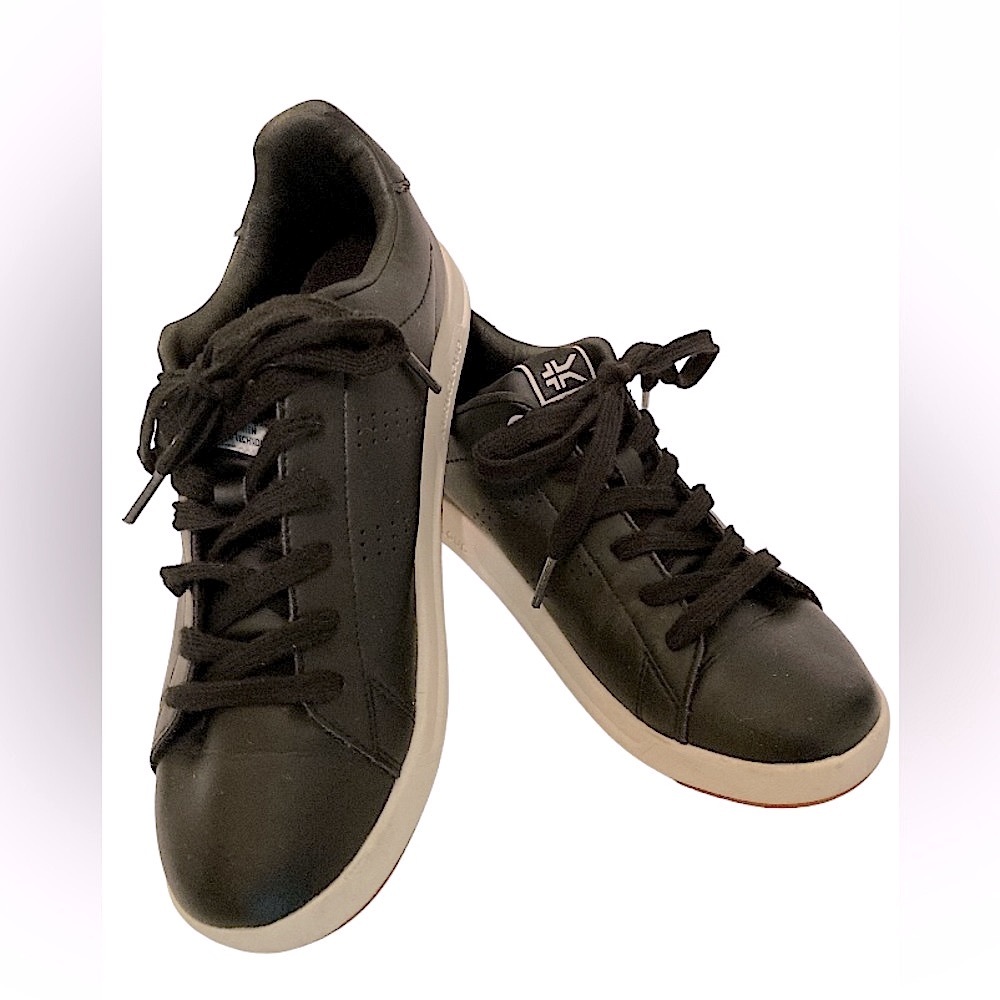 KURU Roam Classic Court 20630175 Black Leather Casual Sneakers Women's Size 8